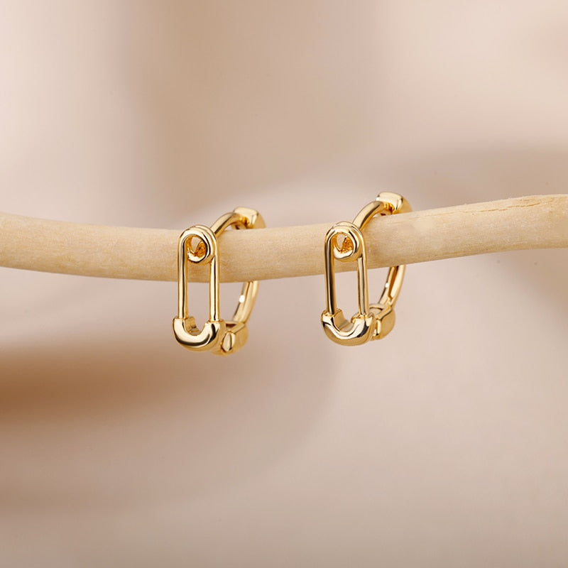 Cute Shaped Small Hoop Earrings
