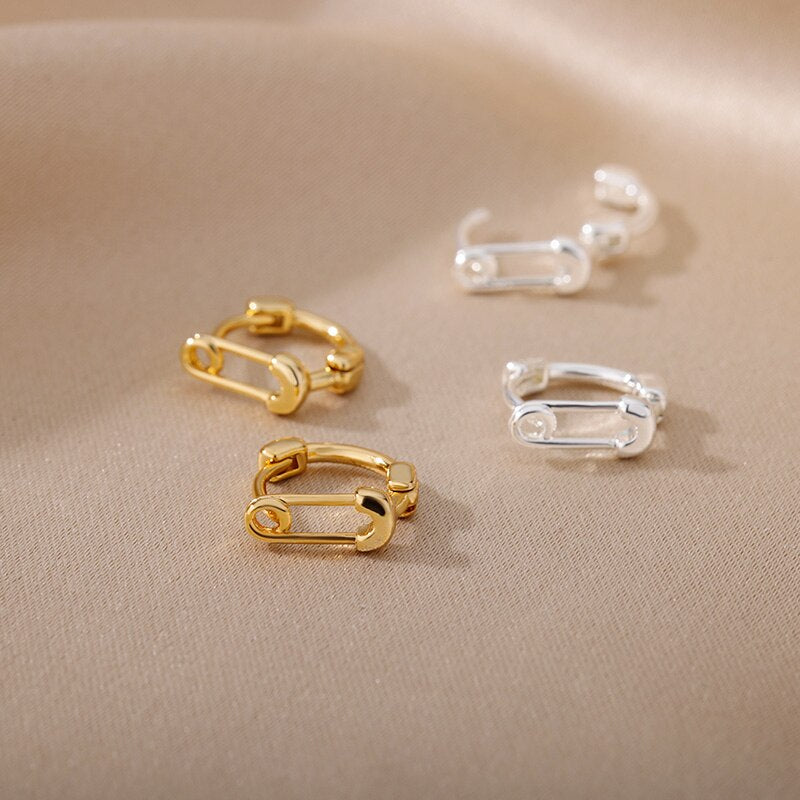 Cute Shaped Small Hoop Earrings