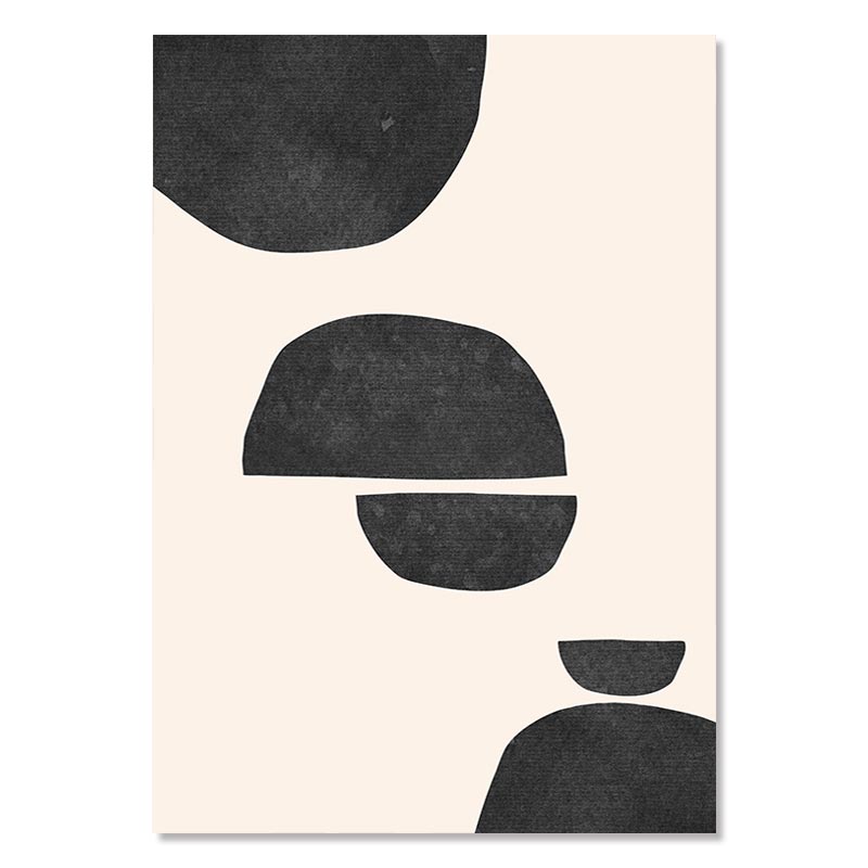 Abstract Minimalist Neutral Wall Art Prints