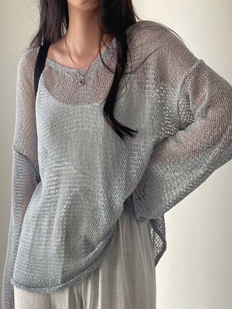 Cute Casual Loose Knit Sweater